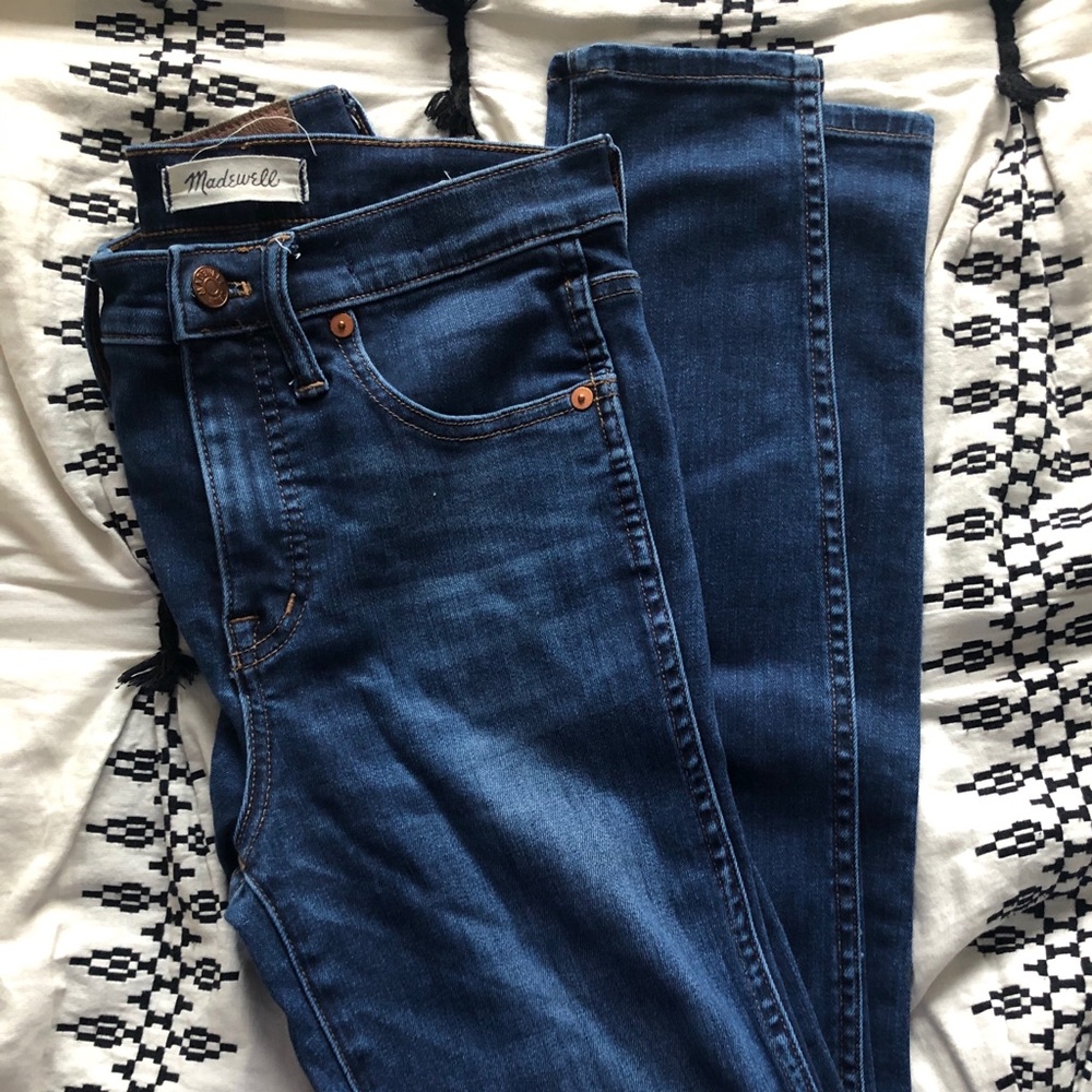 Madewell 10” High Rise Skinny Jeans - TENCEL